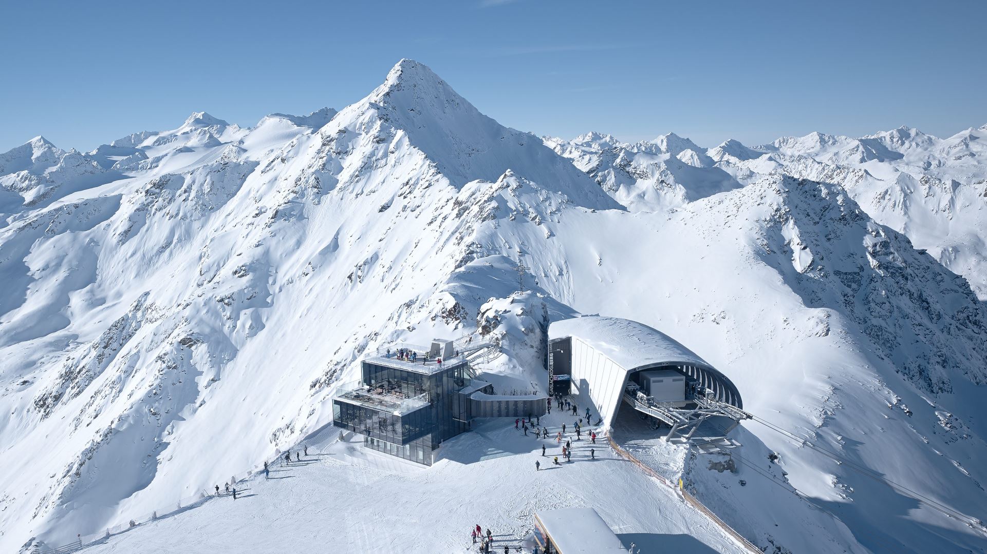 Skigebiet in Sölden