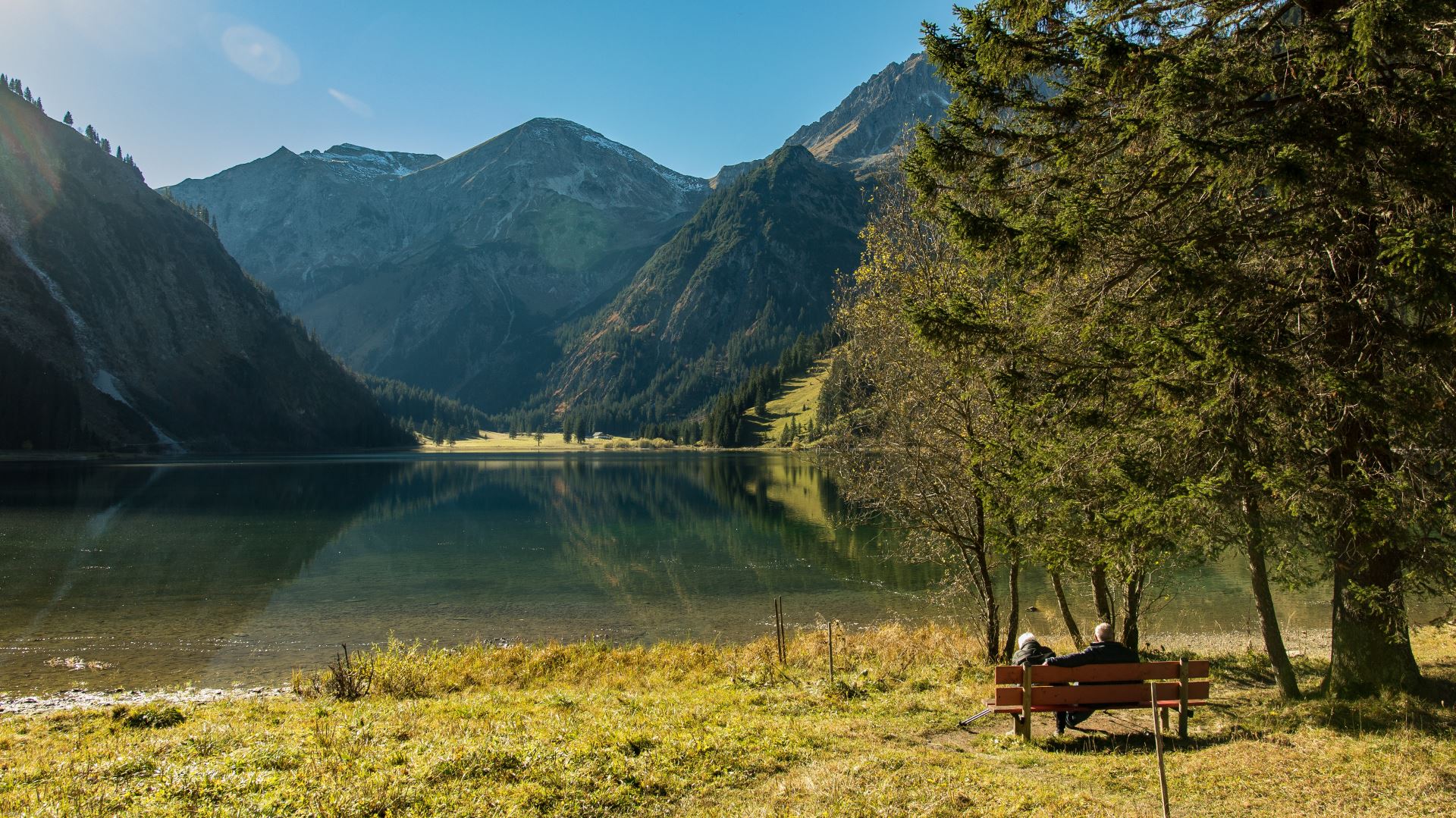 See in Tannheim im Sommer