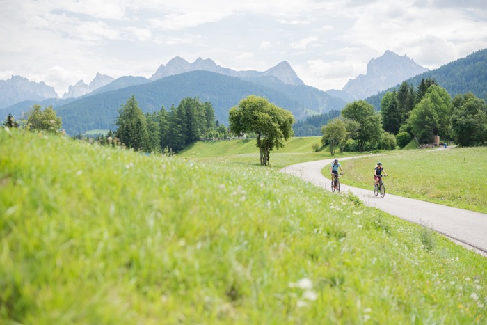 Fahrradurlaub in der Dolomitenregion Kronplatz