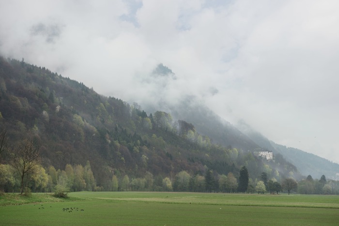 Silberregion Karwendel bei Regen