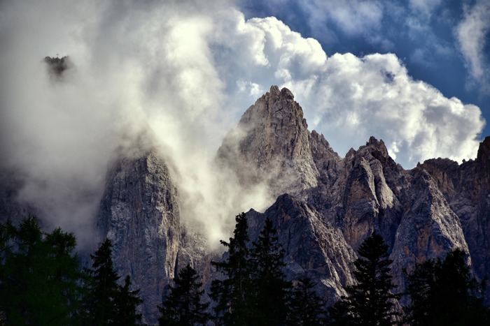 Das Pustertal bei Regen Das Pustertal bei Regen