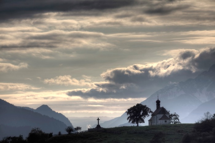 Kitzbüheler Alpen bei Regen